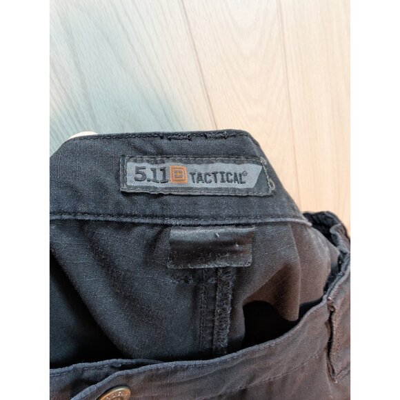 511 Tactical Pants Mens 40x31 Black Cargo Pro Ripstop Elastic Waist 74273 - Picture 8 of 10